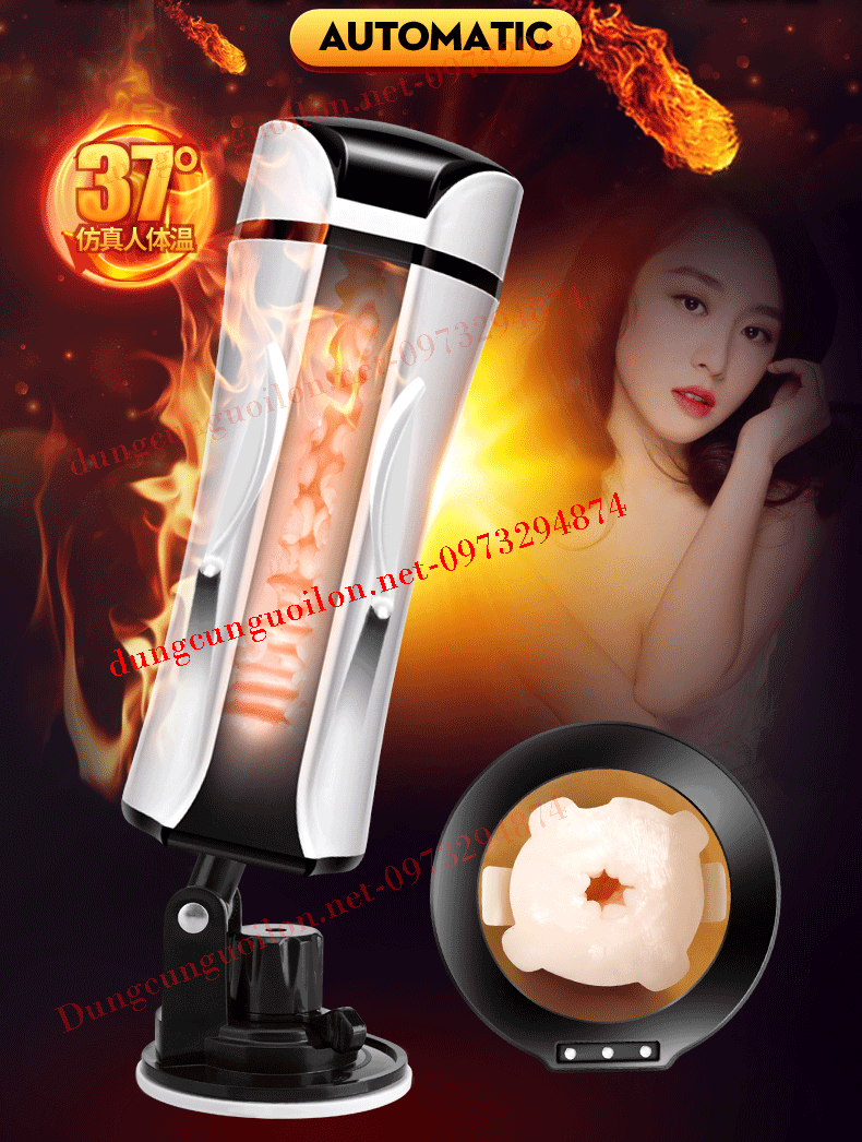 dụng cụ tự sướng tạo nhiệt UZAY CÓ ÂM THANH